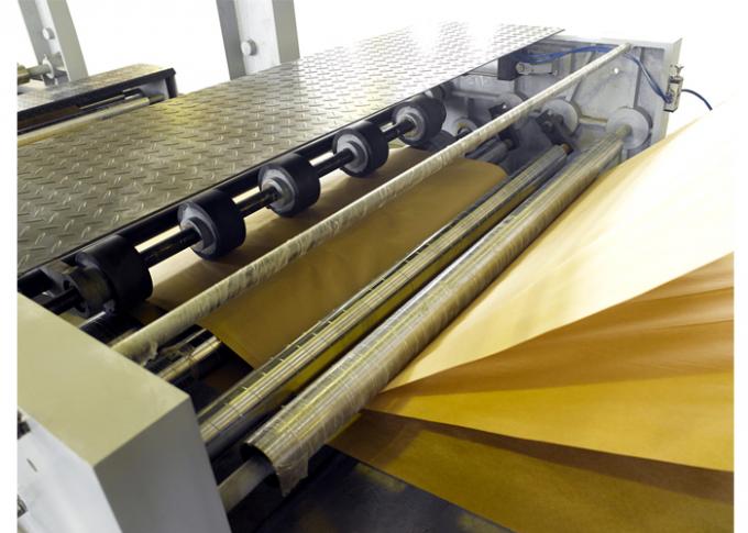 Cadena de producción de alta velocidad de la bolsa de papel de Kraft máquina de la fabricación de la bolsa de papel