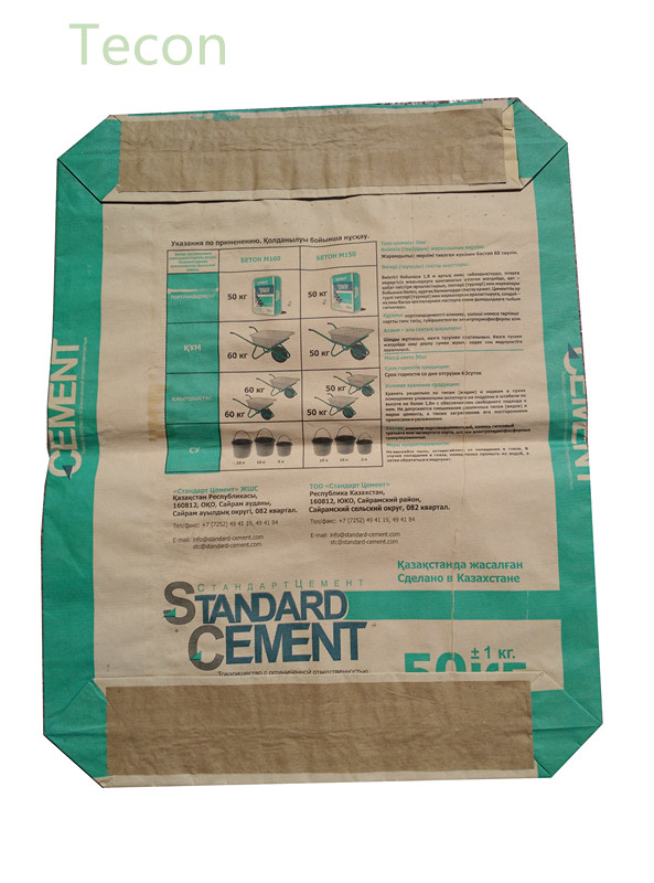 Bolsas de papel del certificado del CE que hacen la máquina para el cemento, cal, bolsas de papel de las sustancias químicas