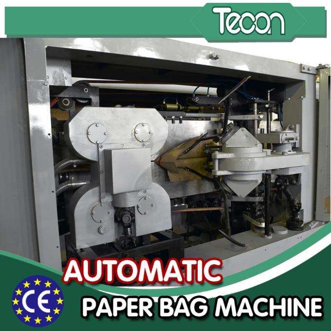 Máquina de la fabricación de la bolsa de papel con la impresión en color 4 para el cemento