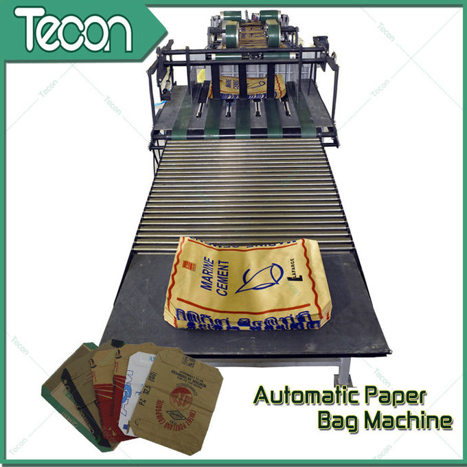 Producción de Hoja-alimentación bolsa de papel completamente automática que hace la máquina 30kw