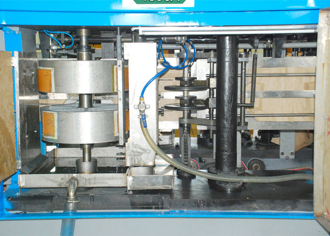 Suger y máquina de la fabricación de la bolsa de papel del té con la unidad de pegado de la costura de la longitud