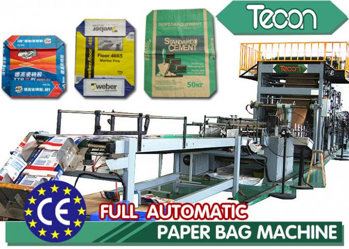 Bolsa de papel de alta velocidad y Lleno-automática que hace la cadena de producción del saco del papel de la válvula de la máquina