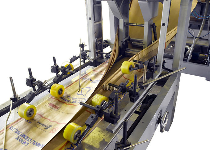 Bolso automático de Multiwall del papel de Kraft que hace la impresión sincronizada colores de la máquina 4